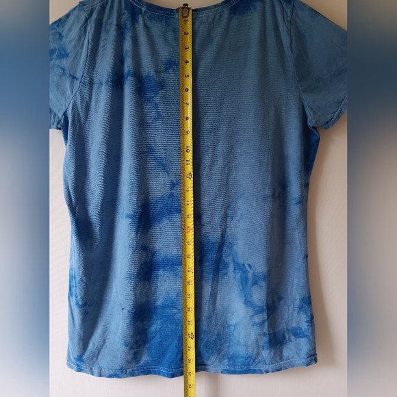 Fifth Sun NASA women's blue tye dye short-sleeve t-shirt size XL - Picture 8 of 9